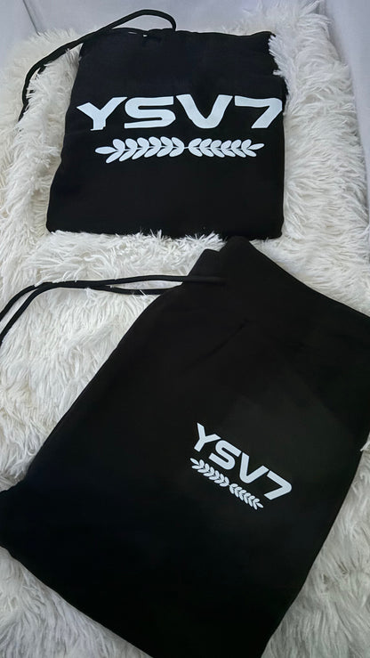 MENS BLACK WARM HOODED TRACKSUIT